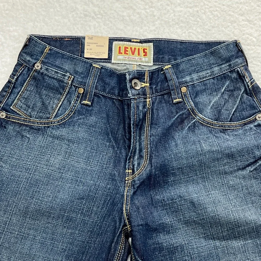 Levi's‎ The Original Jeans RAMP Flap Front Short Denim Blue Men's W30 VTG NWT